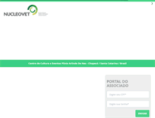 Tablet Screenshot of nucleovet.com.br